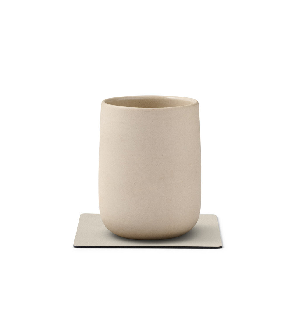 Glasbrik, Square - Oyster White